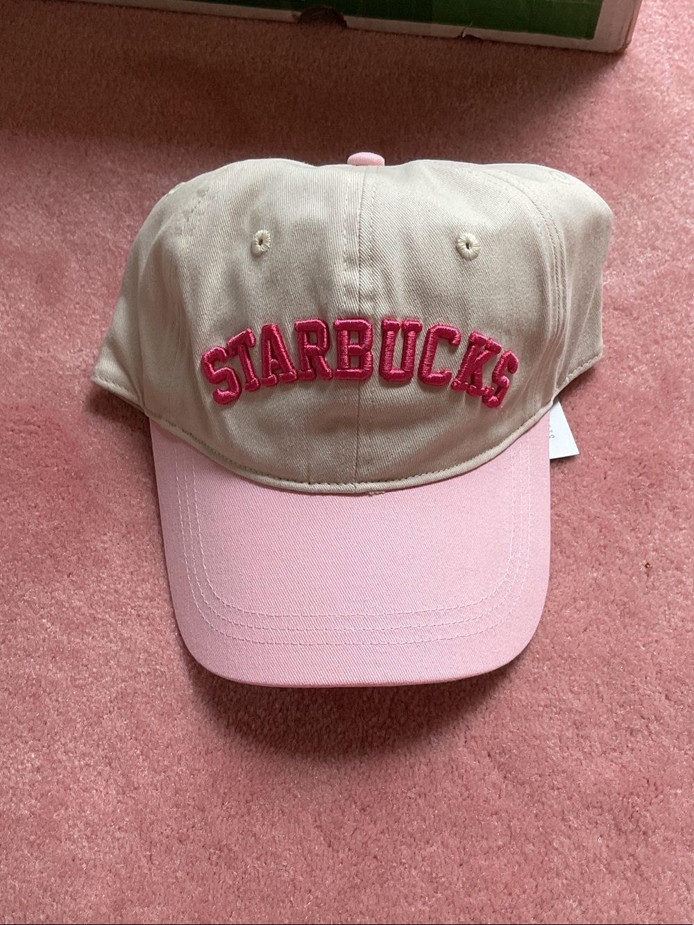 Starbucks pink drink hat cap nwt
